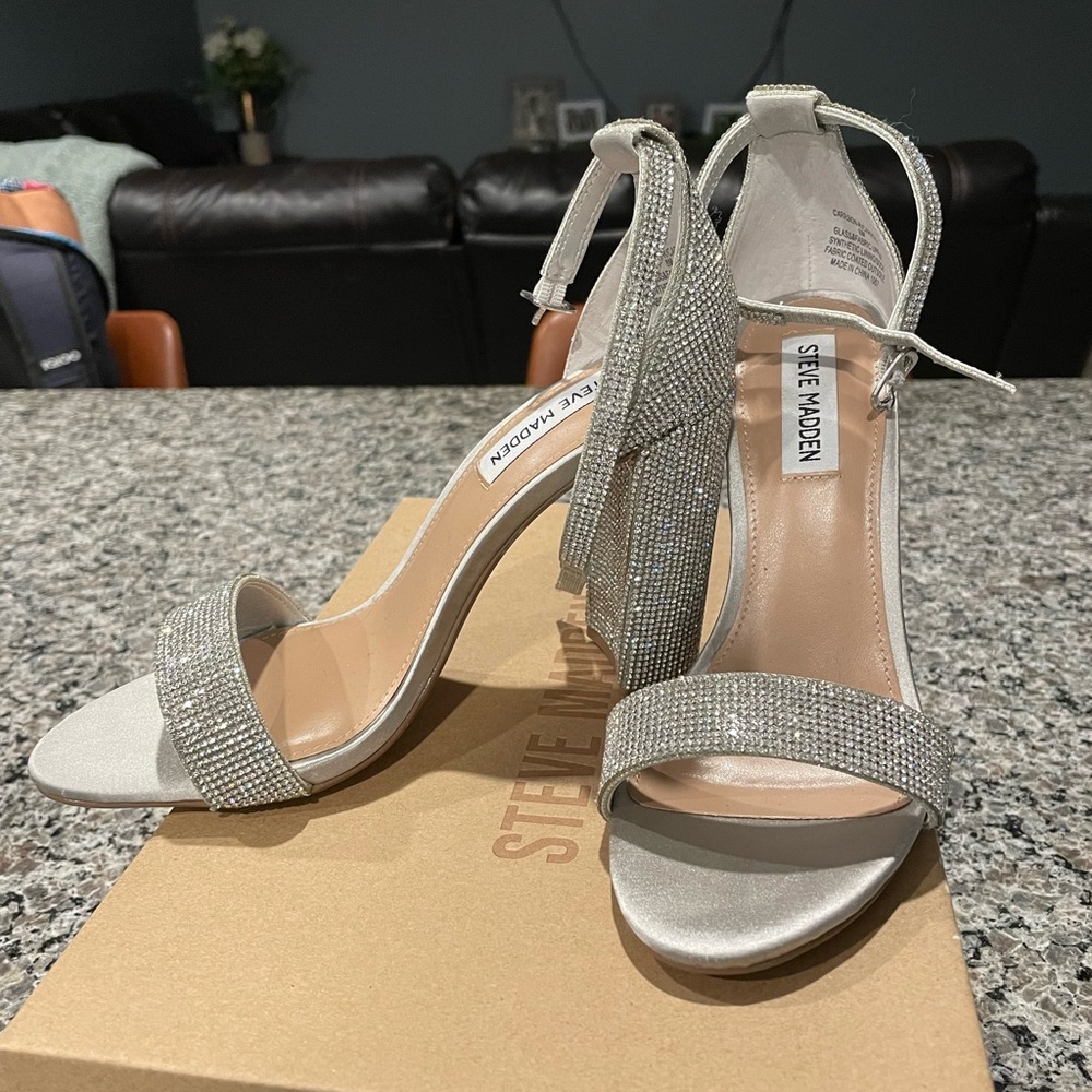 Steve Madden Rhinestone Carrson Heel